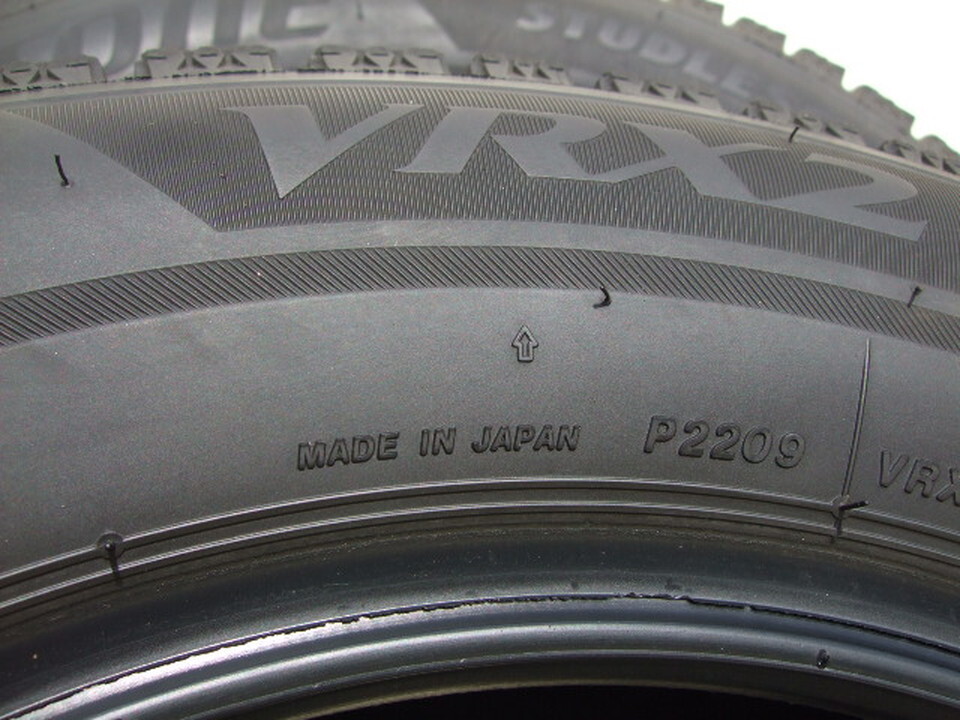 ブリヂストン BLIZZAK VRX2 185/65R15 88Q 4本セット 2022年製 会社宛 福山通運営業所止 送料無料 H20_画像10