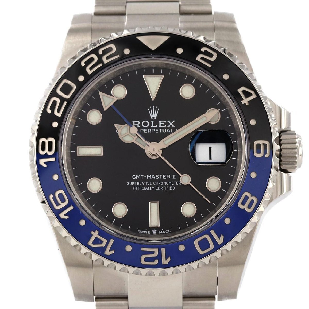 ロレックス GMTマスターII 126710BLNR?3 SS 自動(dòng)巻 ランダム番