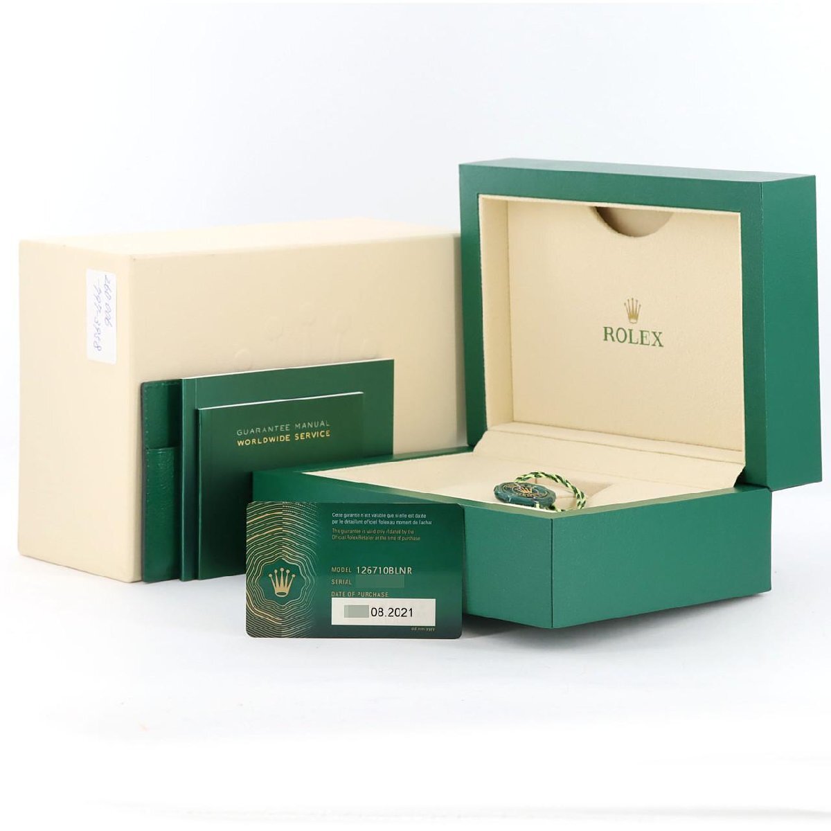 ロレックス GMTマスターII 126710BLNR?3 SS 自動(dòng)巻 ランダム番