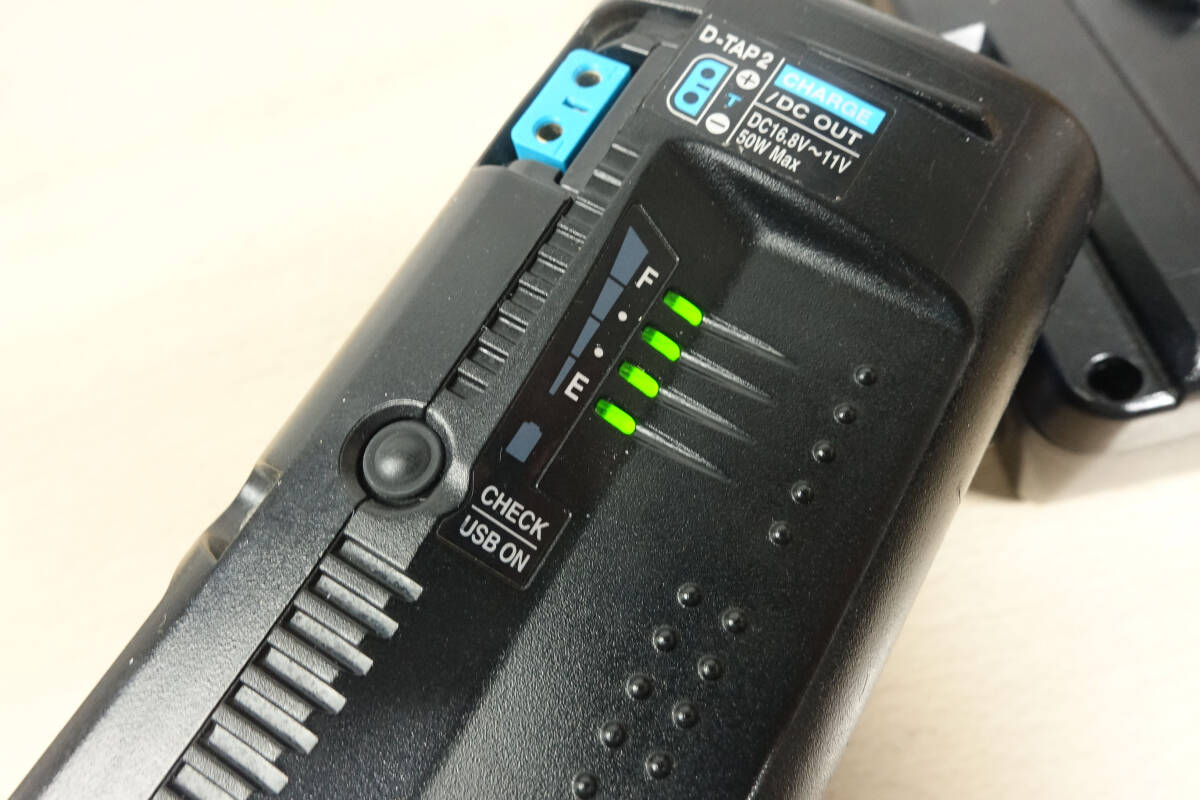 IDX DUO-C190 ROWA BP-GL95 V-MOUNT Vマウントバッテリー2個(gè)