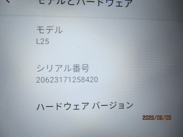 ジャンク LNMBBS L25 os:11 64gb タブレット wifi 10型 黒 初期化済み 10-8206_画像4
