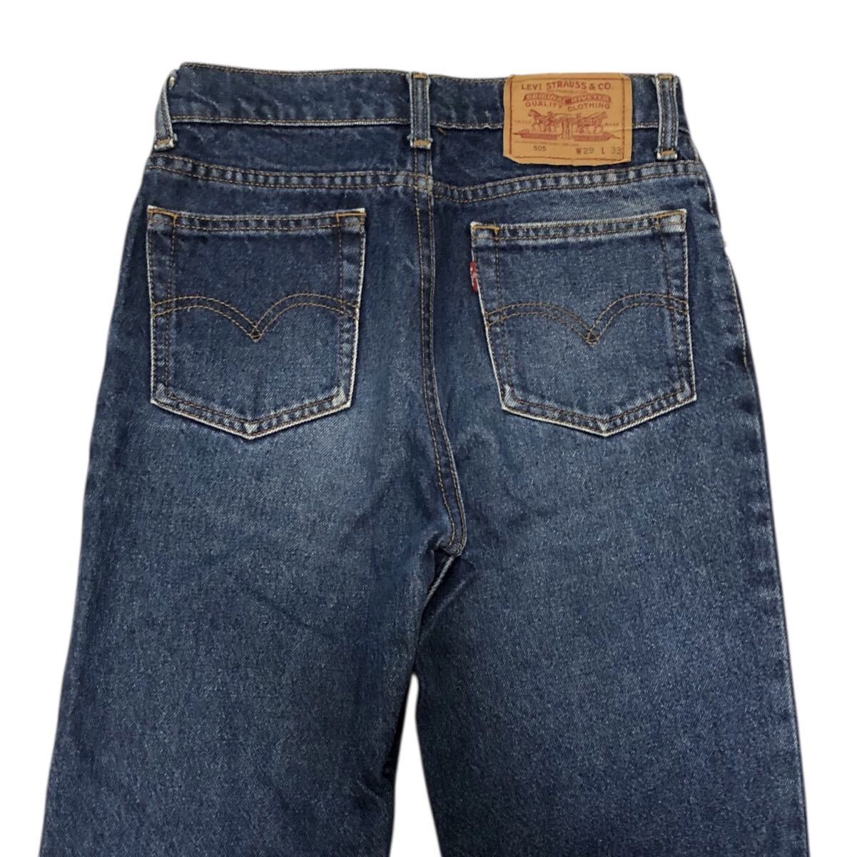 ■Levi's リーバイス■95年 フィリピン製 ヴィンテージ 505 デニム ジーンズ W29L33_画像5