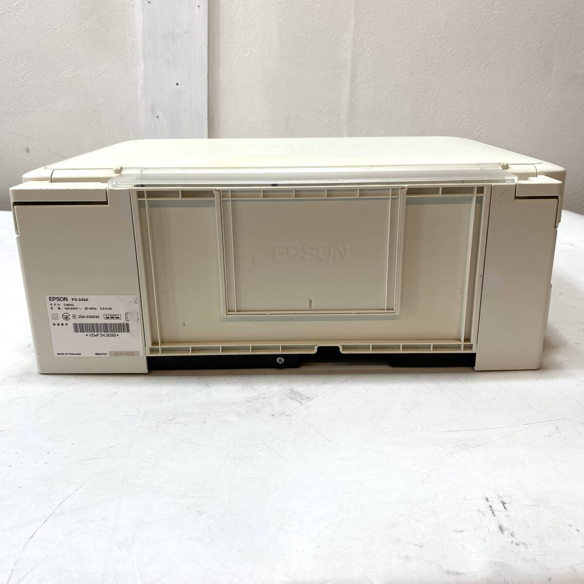 【A8385_7】EPSON エプソン カラリオ PX-049A A4 インクジェット複合機 プリンター コピー スキャナー 無線LAN/Wi-Fi スマホ対応_画像4