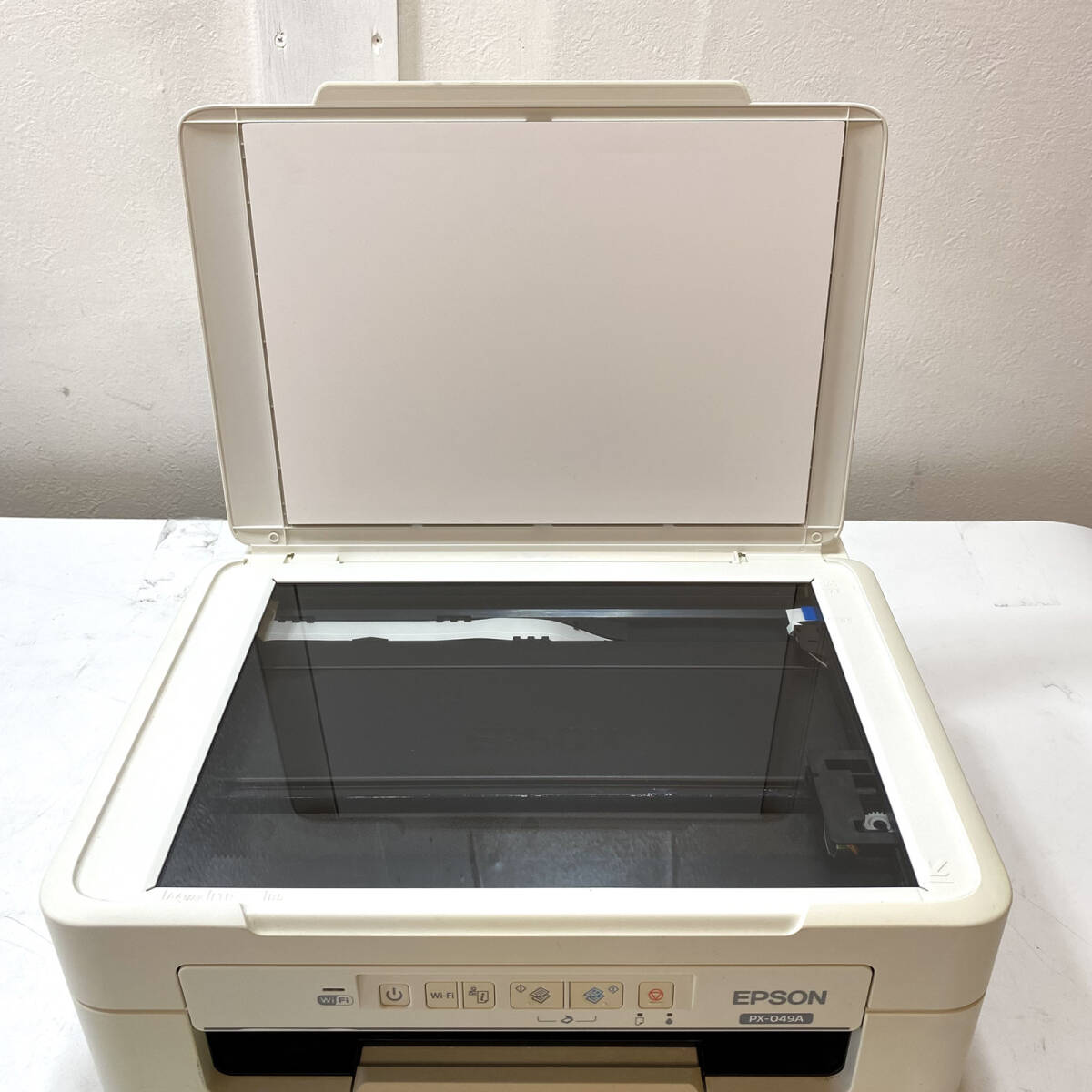 【A8385_7】EPSON エプソン カラリオ PX-049A A4 インクジェット複合機 プリンター コピー スキャナー 無線LAN/Wi-Fi スマホ対応_画像8
