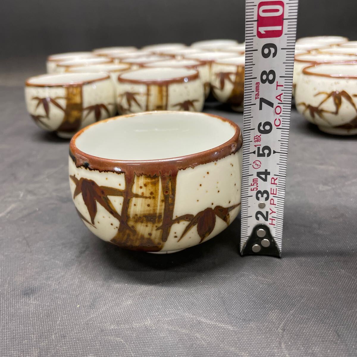 G2853 [ горячая вода .24 покупатель совместно ] кружка горячая вода . чашка много суммировать комплект жарение предмет керамика 25 шт. комплект магазинный для бизнеса б/у 