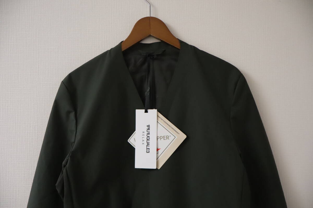 ☆1PIU1UGUALE3 RELAX×＋phenix/ウノピュウーノ×プラスフェニックス☆未使用 1円スタート！！ノーカラージャケット サイズ：L GORE-TEX_画像2