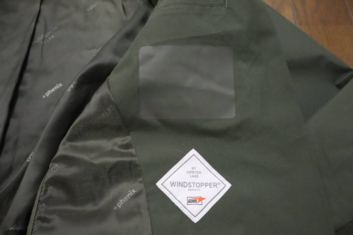 ☆1PIU1UGUALE3 RELAX×＋phenix/ウノピュウーノ×プラスフェニックス☆未使用 1円スタート！！ノーカラージャケット サイズ：L GORE-TEX_画像7