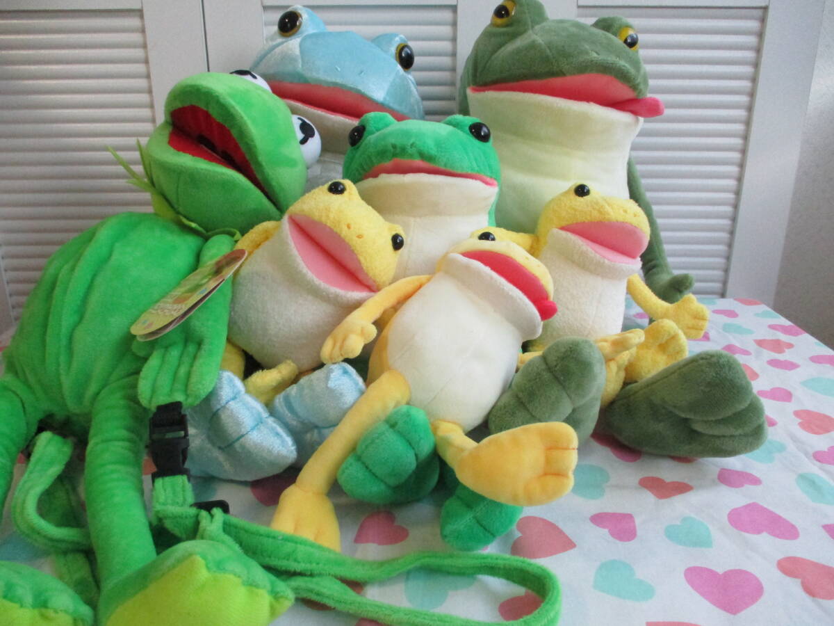 おとぼけケロピョン　ぎゃますけ他　カーミット　 マスコット　ぬいぐるみ他 　かえる　カエル　まとめて