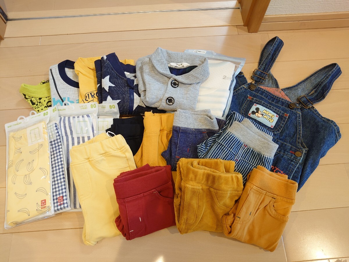 【新品あり】キッズ 子供服 秋冬服 80センチ まとめ売り 19点セット