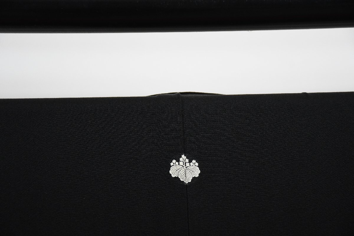 黒留袖 結婚式 京風景 身丈153cm 裄丈65cm ★着物 e-1400 桜庭呉服店_画像7