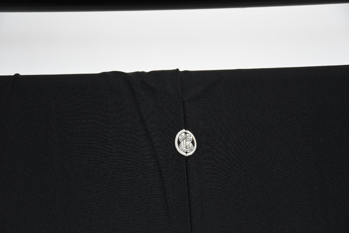 黒留袖 結婚式 祇園祭 祭り柄 身丈156cm 裄丈64cm ★着物 e-1418 桜庭呉服店_画像5