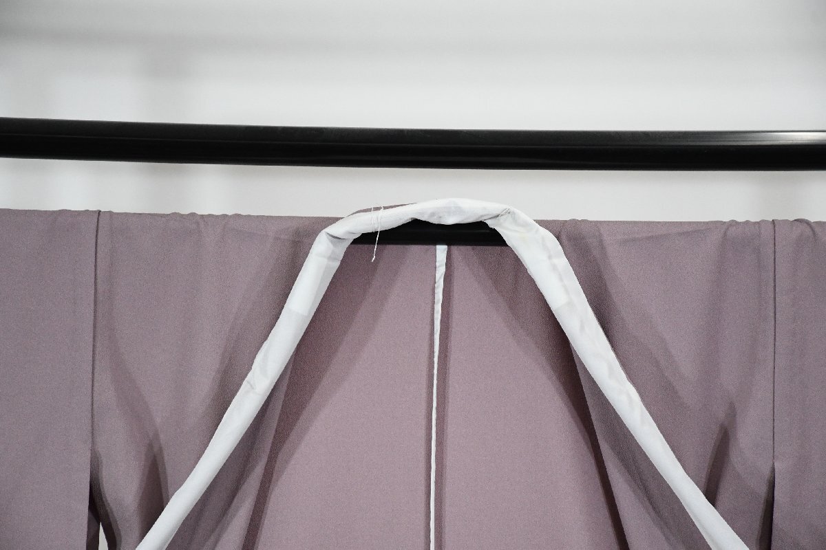 色留袖 結婚式 籬花 単衣 身丈156cm 裄丈65cm ★着物 t-2234 桜庭呉服店_画像9