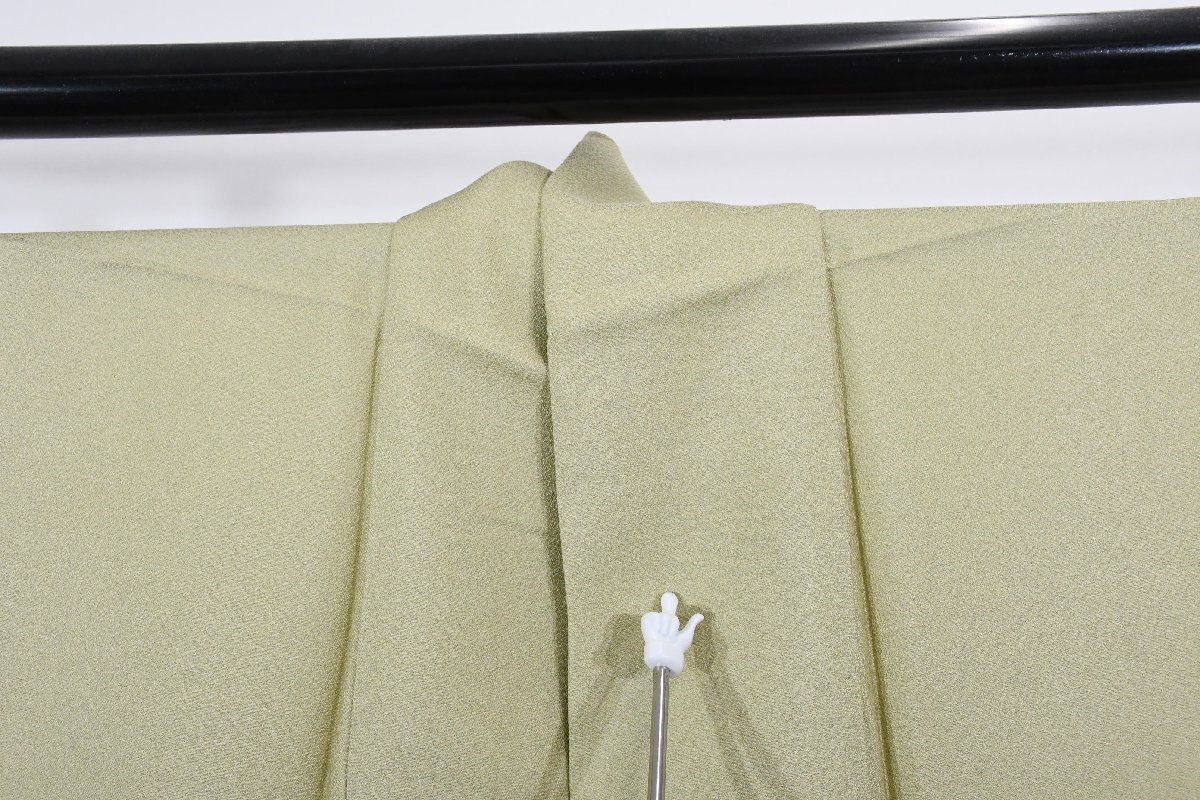 色留袖 網目 単衣 三越 鶴 身丈157cm 裄丈64cm ★着物 パーティー t‐2180 桜庭呉服店_画像6