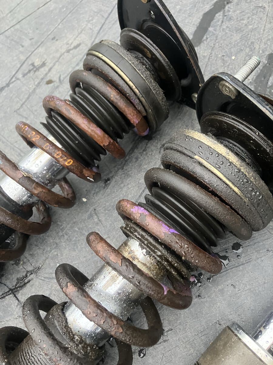 p13 ヴィッツ　vits 車高調　前後　ジャンク　売り切り_画像6