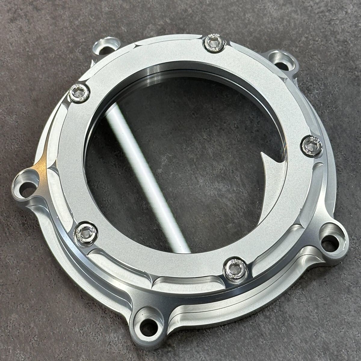 ウォーターポンプ カバー スケルトン V-MAX 1200 アルミビレット VMAX YAMAHA ヤマハ 透明 エンジン Oリング xp699