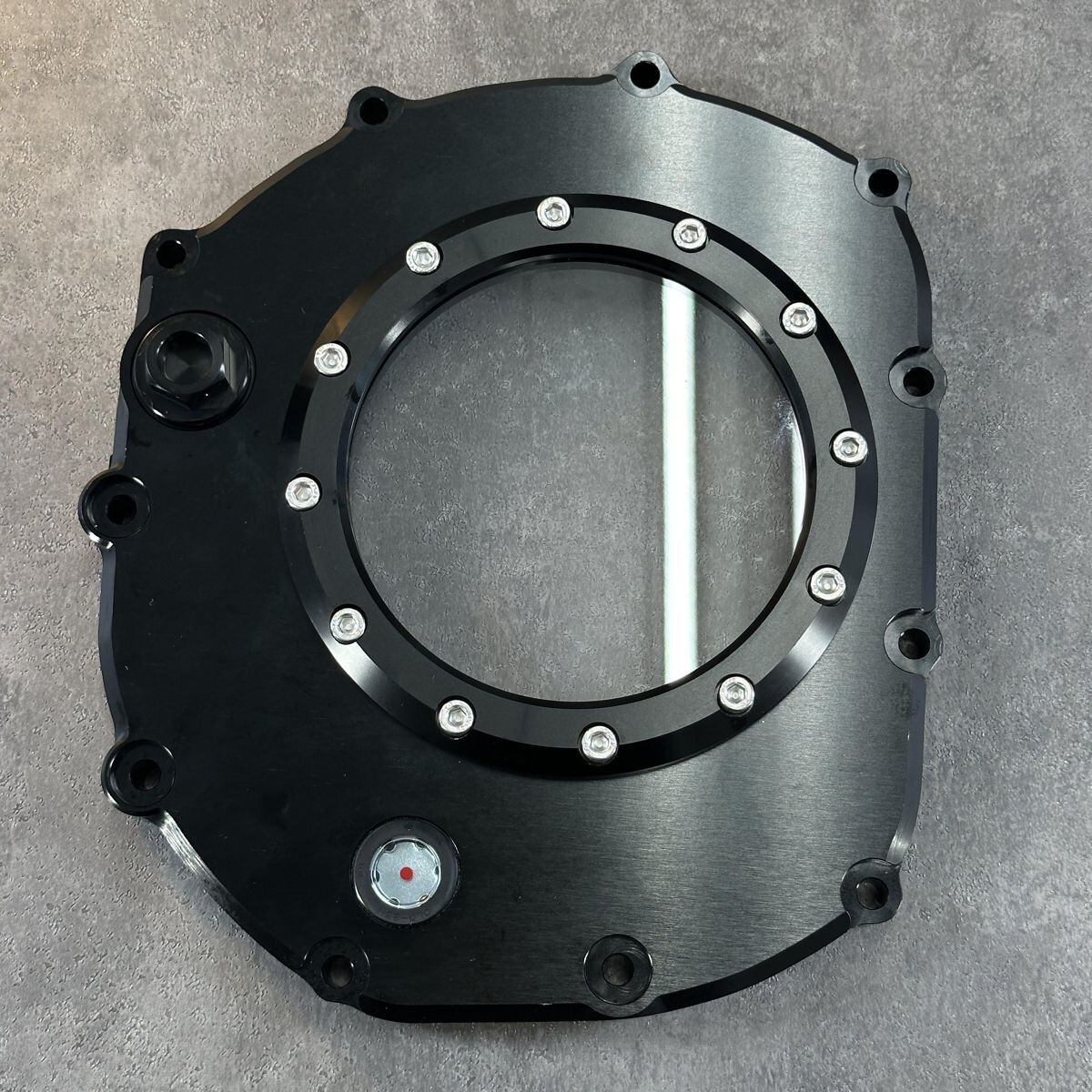 クラッチカバー スケルトン CB1300 CB1100 CB1000 アルミビレット BLACK SC30 SC38 SC40 X4 エンジン HONDA SC54 SC65 透明 カバー xp693