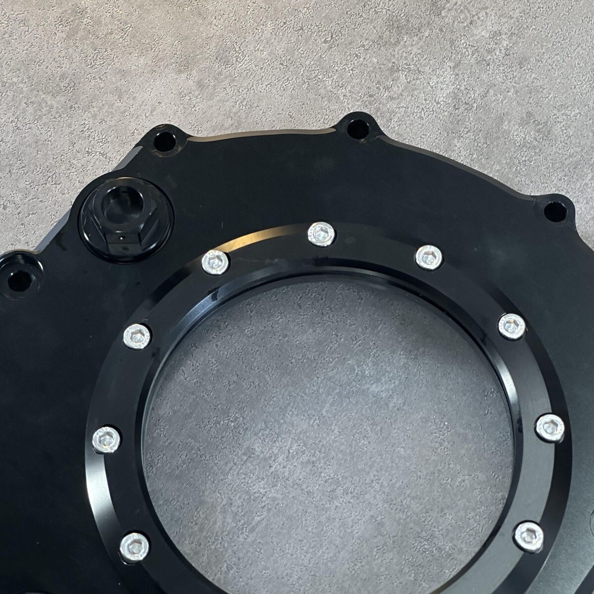 クラッチカバー スケルトン CB1300 CB1100 CB1000 アルミビレット BLACK SC30 SC38 SC40 X4 エンジン HONDA SC54 SC65 透明 カバー xp693