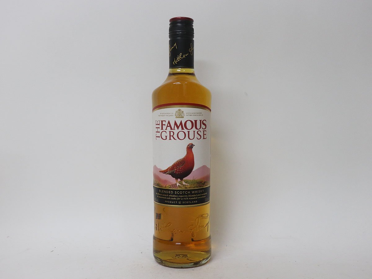 ★フェイマスグラウス ブレンデッド スコッチウイスキー THE FAMOUS GROUSE［度数:40% 内容量:700ml］_画像1