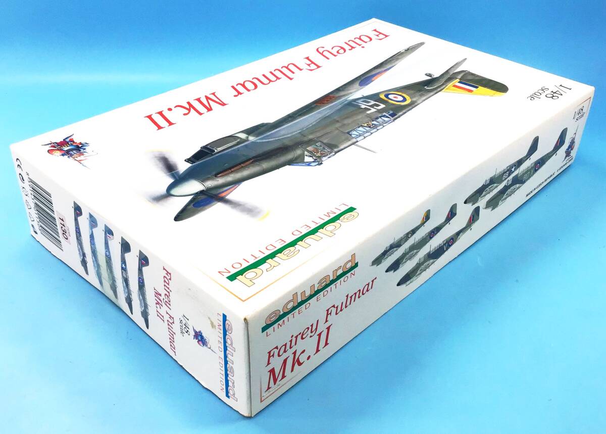 未開封 1/48 エデュアルド フェアリー フルマー Mk.Ⅱ プラモデル 航空機 軍用機 戦闘機 eduard Fairey Fulmar_画像3
