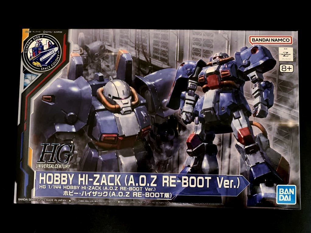 ●●●NEW【即落】●HG 1/144 ホビー・ハイザック (A.O.Z RE-BOOT版) ●GUNDAM SIDE-F限定●ガンプラ●バンダイ●新品未開封●純正●●●_画像1