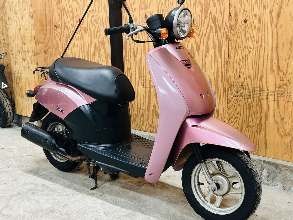 ★エンジン好調(diào)　乗り出し可能★ホンダ トゥデイ AF61 TODAY バッテリー、オイル交換済 燈火類OK 試走済 売り切り　埼玉県上尾市川口市より