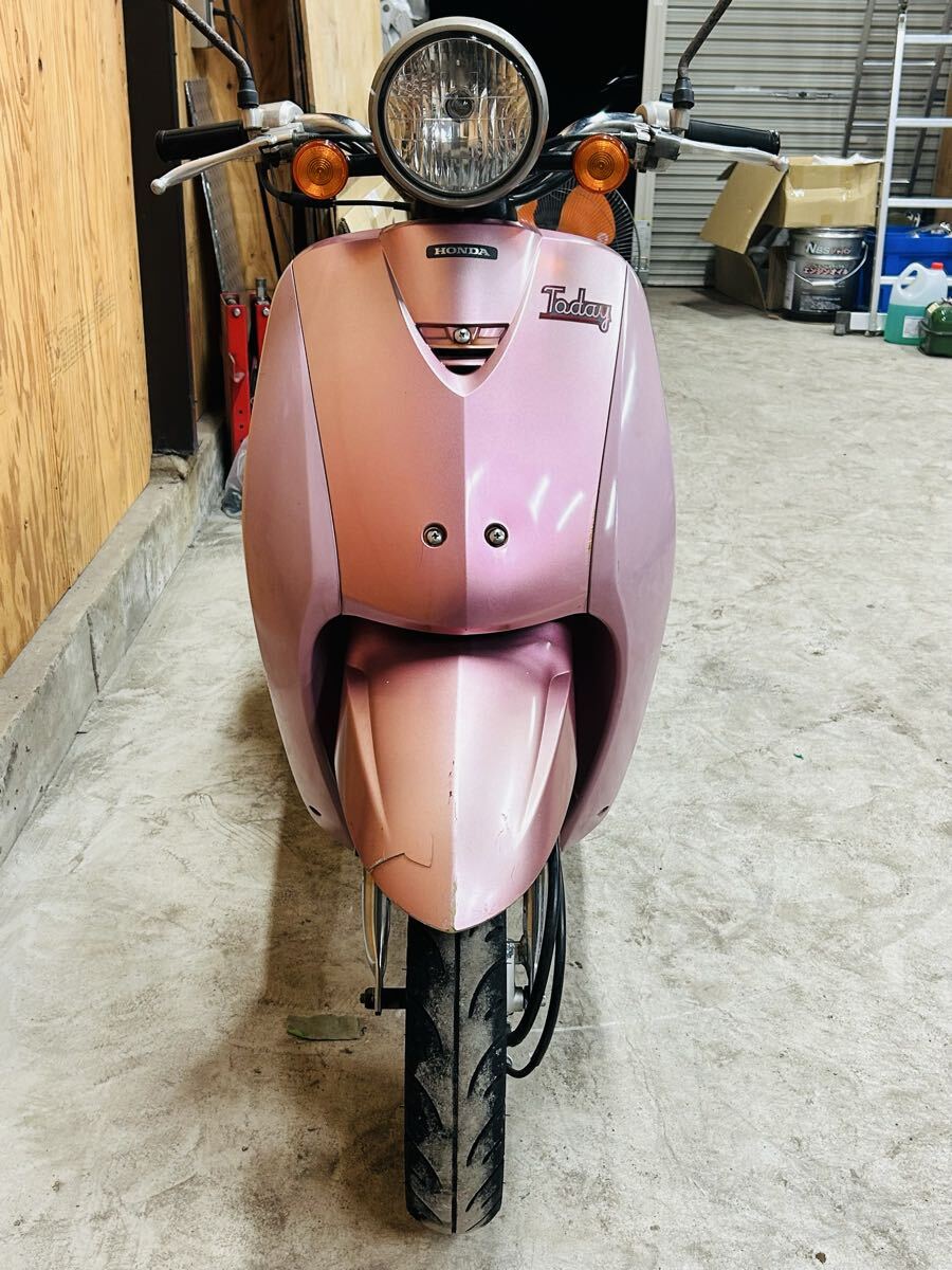 ★エンジン好調(diào)　乗り出し可能★ホンダ トゥデイ AF61 TODAY バッテリー、オイル交換済 燈火類OK 試走済 売り切り　埼玉県上尾市川口市より