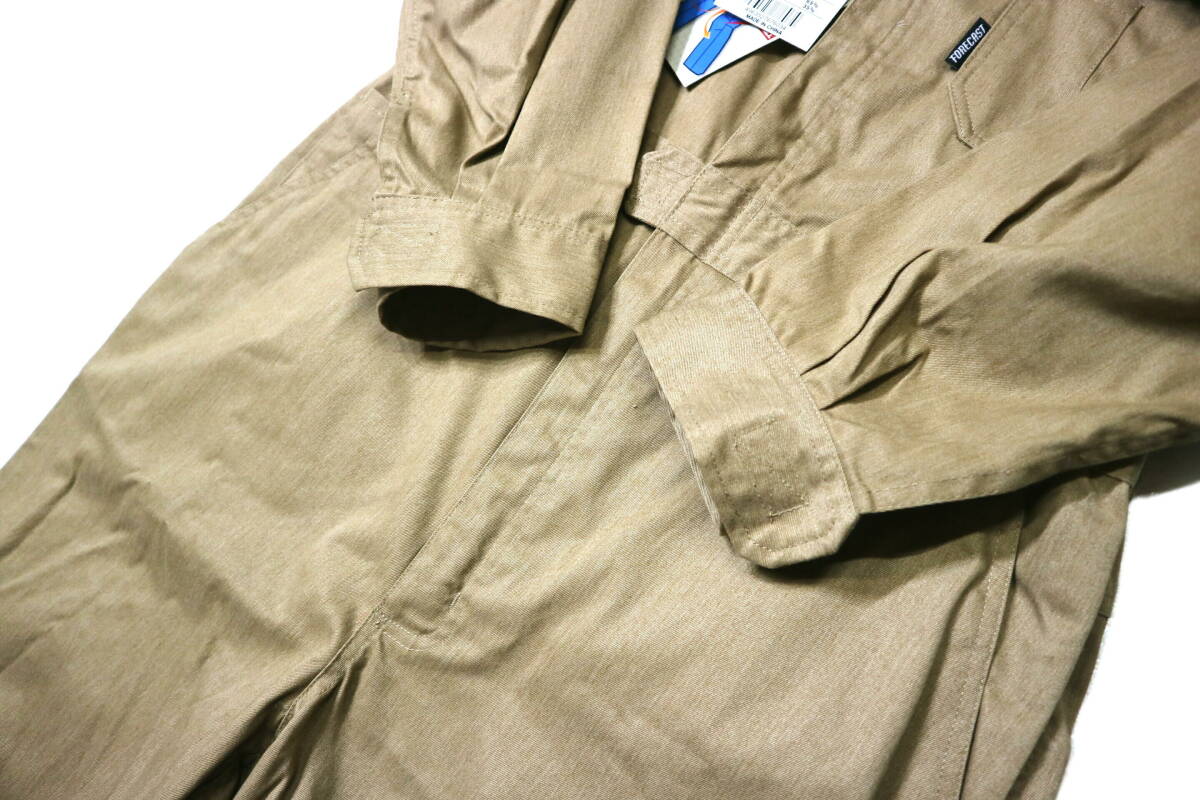 訳あり（社名）/美品！◆FORECASTカジメイク 6676 65/35ポリ綿地 つなぎ◆Mサイズ（身長171センチまで）春秋、初冬にも_画像5