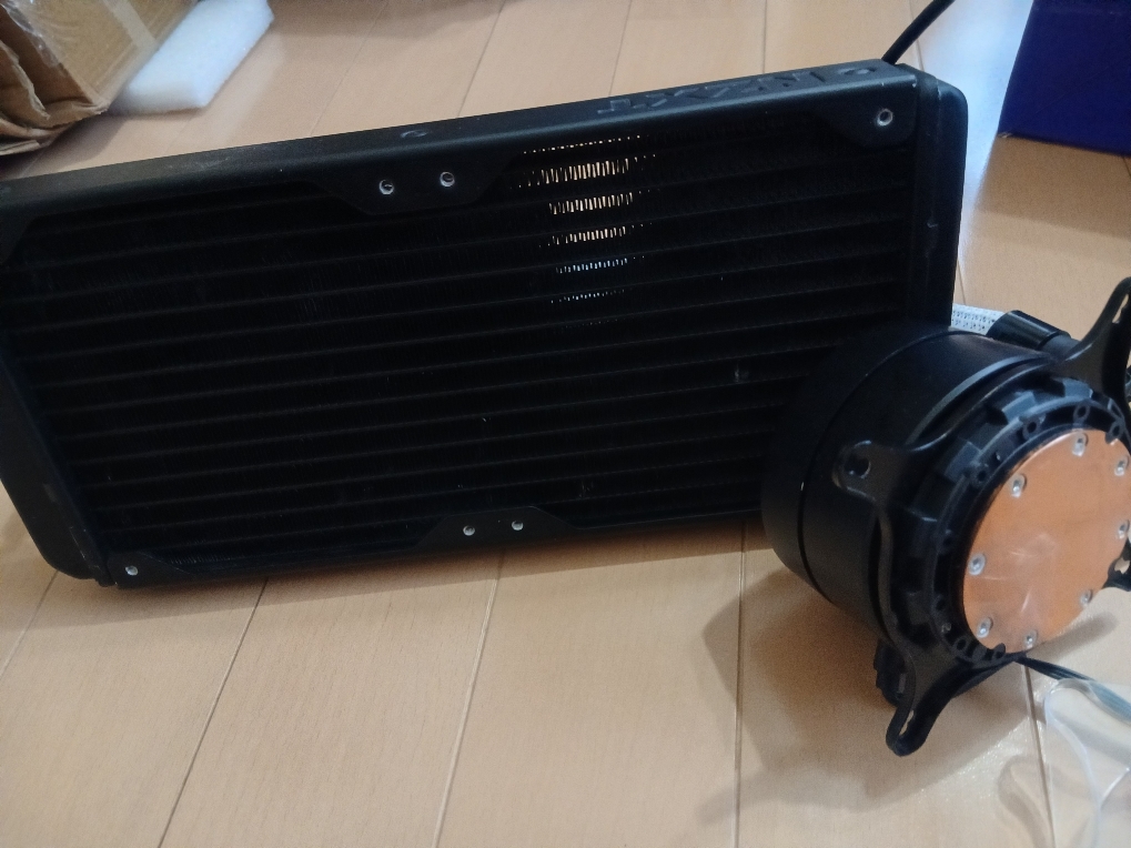 KRAKEN X53 RGB 240mm RL-KRX53-R1 簡(jiǎn)易水冷CPUクーラー