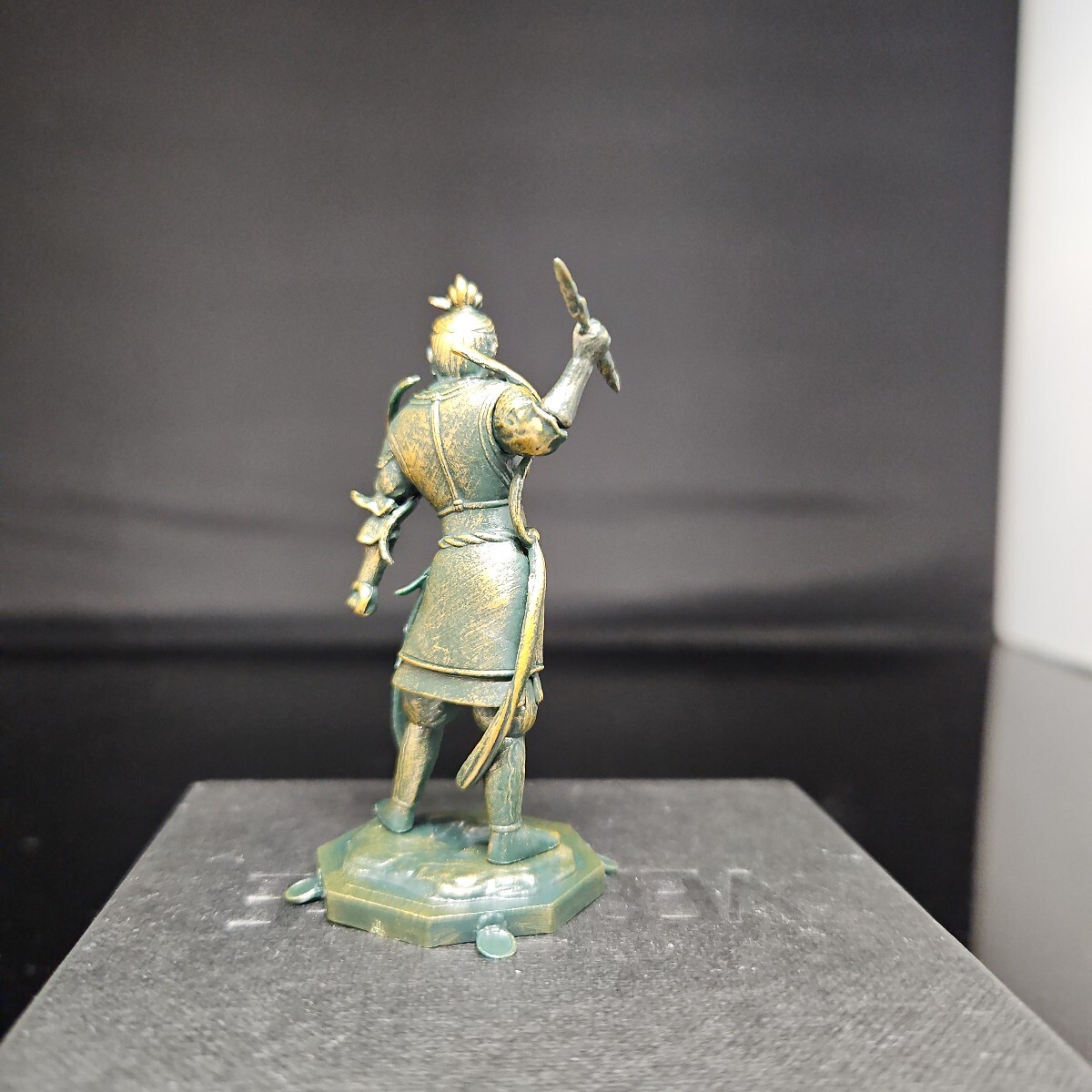 海洋堂仏像 置物 彫刻日本の至宝仏像立体図録廻執金剛神新色画像が全てです。ご入札前は必ず商品説明をご覧ください美品 仏教美術 オブジェ_画像3