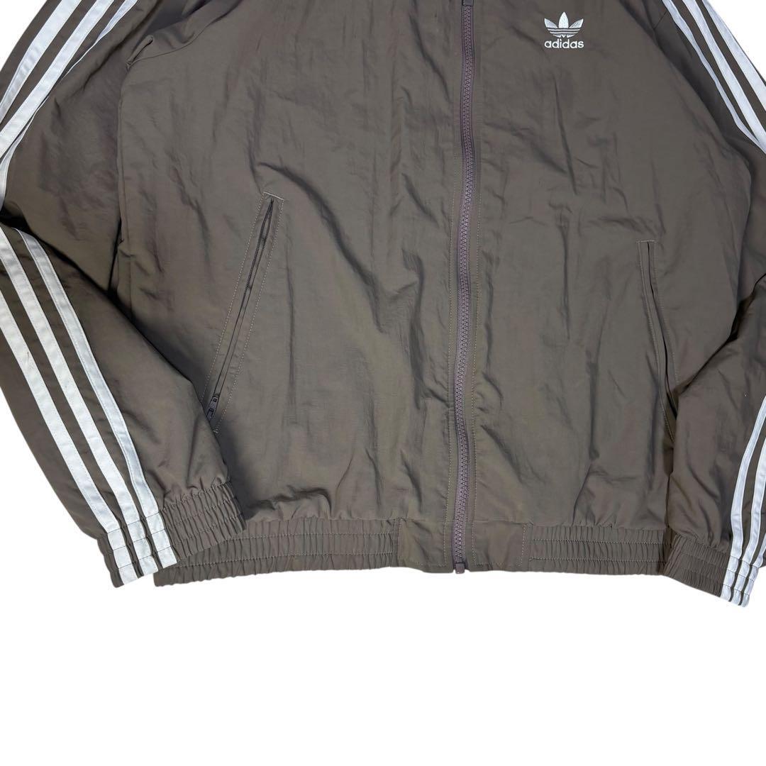 【美品】adidas WOVEN FBIRD トラックトップ ライトブラウン L_画像5