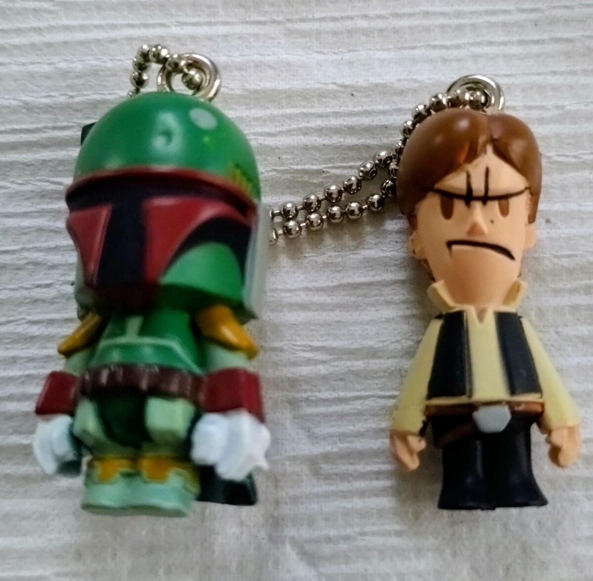  Star * War z брелок для ключа [ рукоятка * Solo,boba*feto] не использовался 