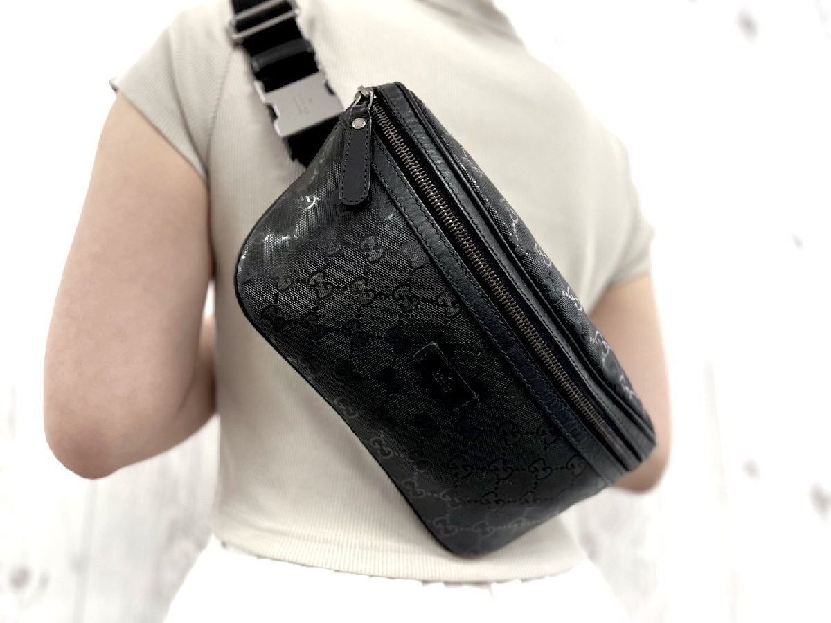 【美品】GUCCI インプリメボディーバッグ Yahoo!オークション - 極美品 GUCCI グッチ GGインプリメ ボディ