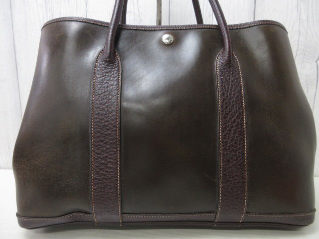 美品 HERMES エルメス アマゾニア ガーデンパーティ PM トート