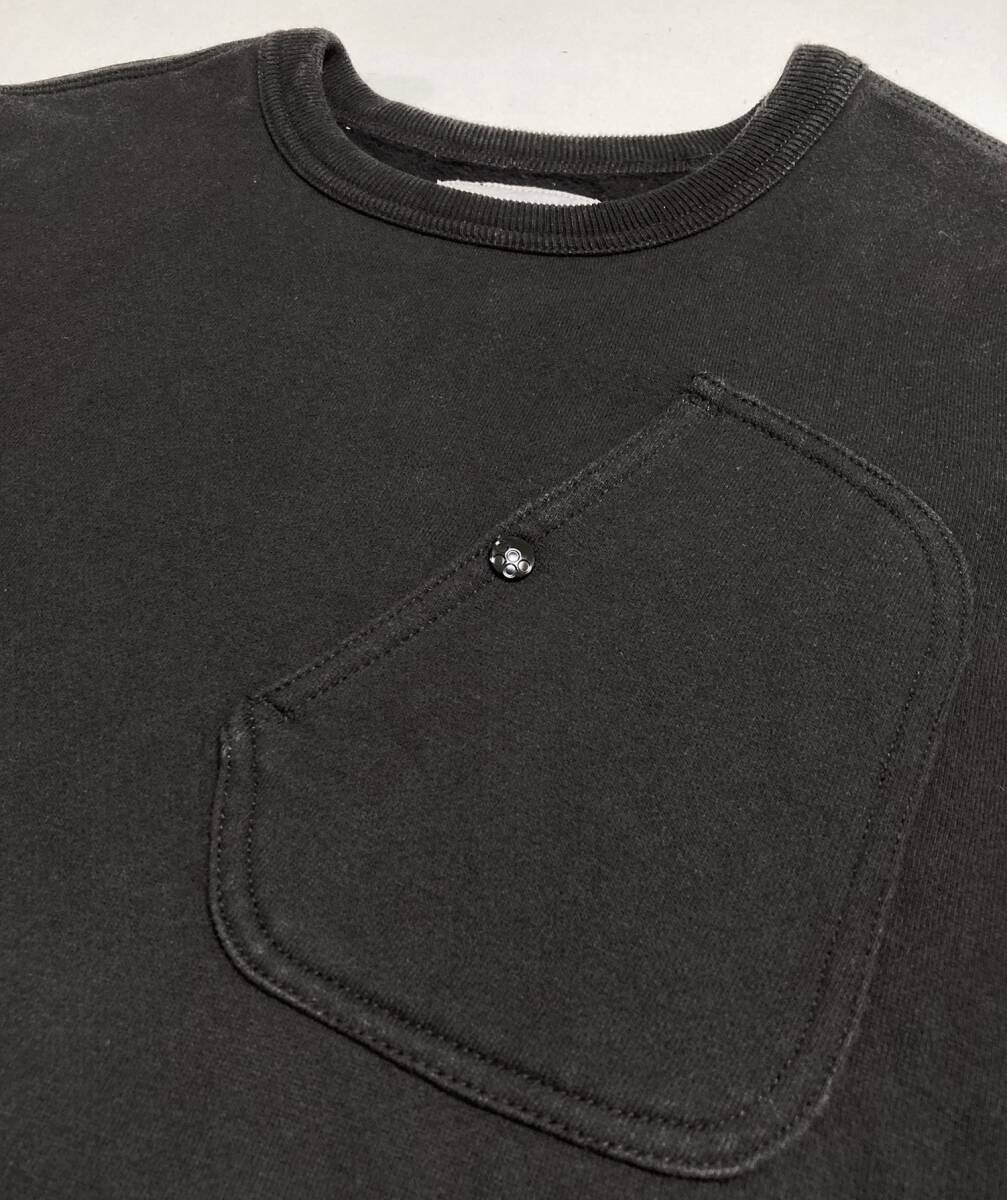 g-star raw by marc newson スウェット S カットソー ジースターロゥ バイ マークニューソン 黒 ブラック_画像5