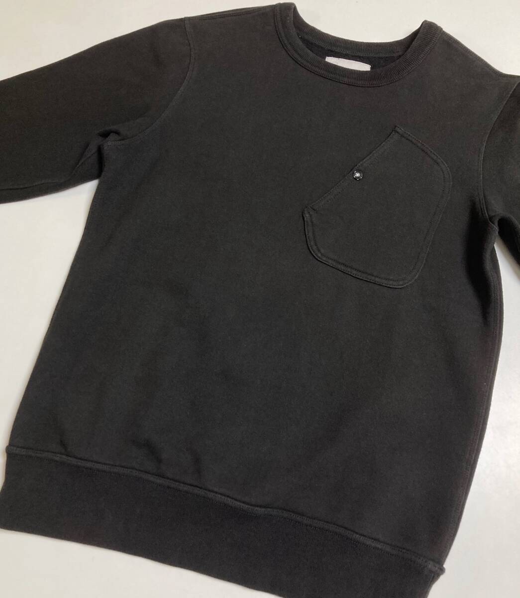 g-star raw by marc newson スウェット S カットソー ジースターロゥ バイ マークニューソン 黒 ブラック_画像9