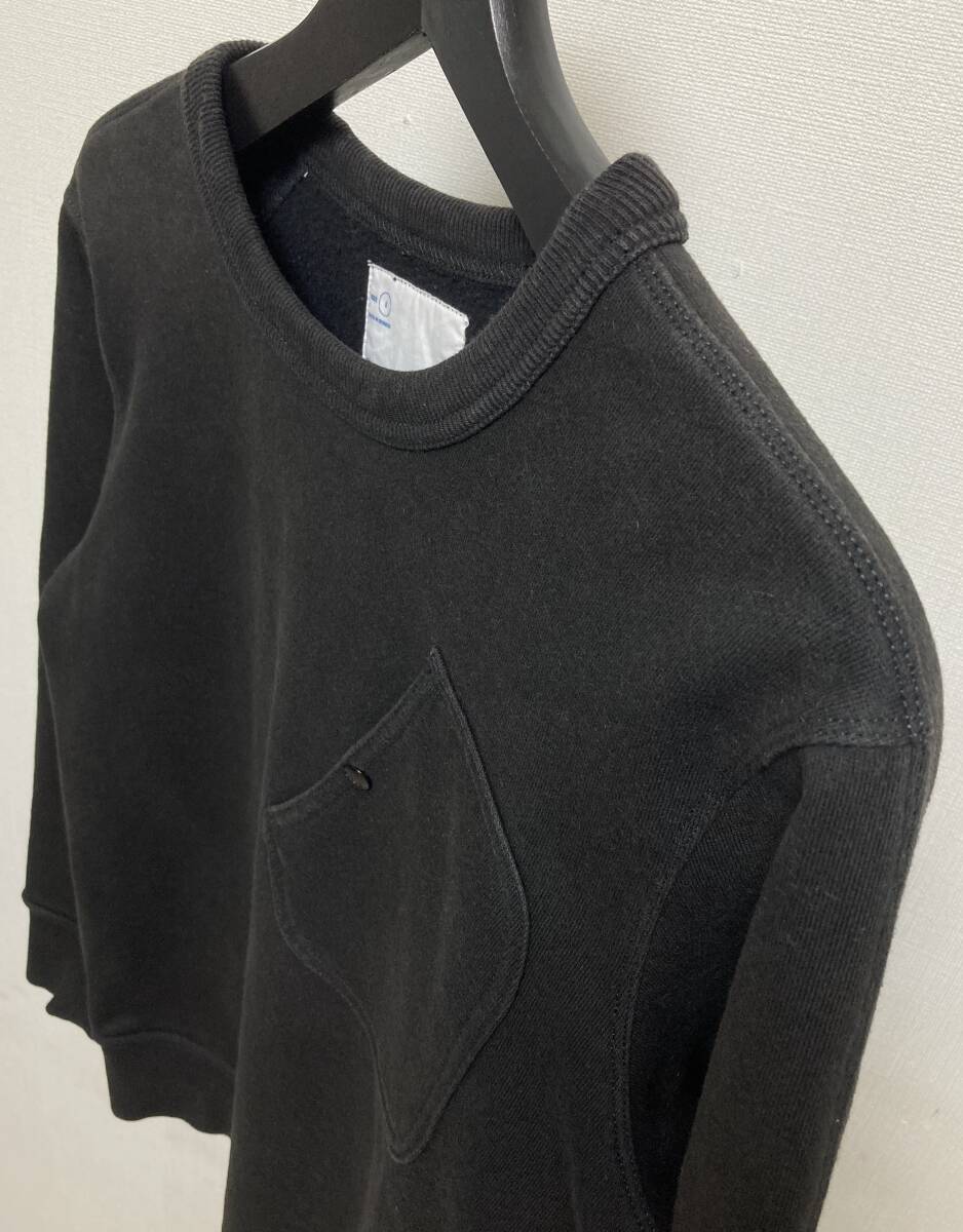 g-star raw by marc newson スウェット S カットソー ジースターロゥ バイ マークニューソン 黒 ブラック_画像8