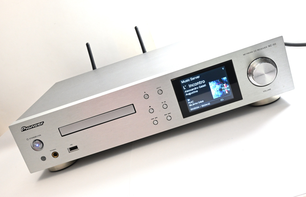 Pioneer NC-50 ネットワークCDレシーバー リモコン 取説 電源コード付 美品 XC-HM86 上位機種 動作確認 格安出品