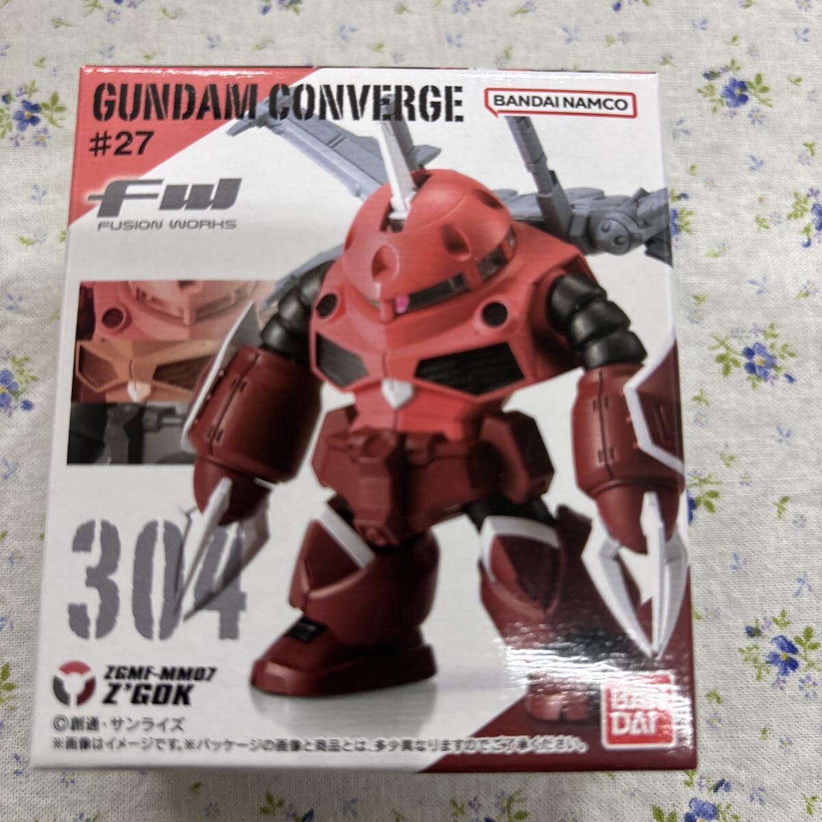 ガンダムコンバージ?27 304 ズゴック SEED FREEDOM Ver 外箱未開(kāi)封