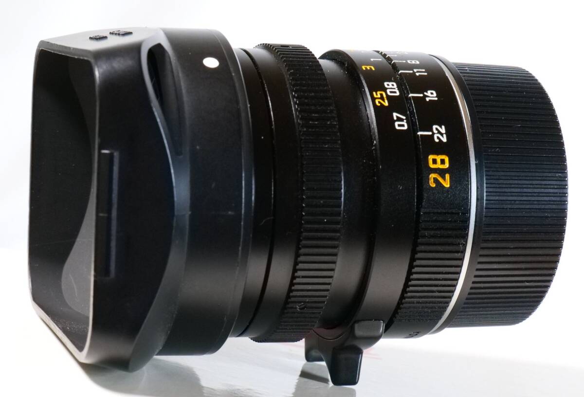 leica ELMARIT-M 1:2.8/28mm ライカ・エルマート28mmF2.8 第3世代 モデルNo.11804_画像9