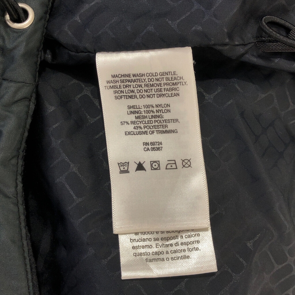 Columbia コロンビア OMNI-TECH マウンテンパーカー アウトドア ブラック (メンズ L) 中古 古着 S9043_画像8