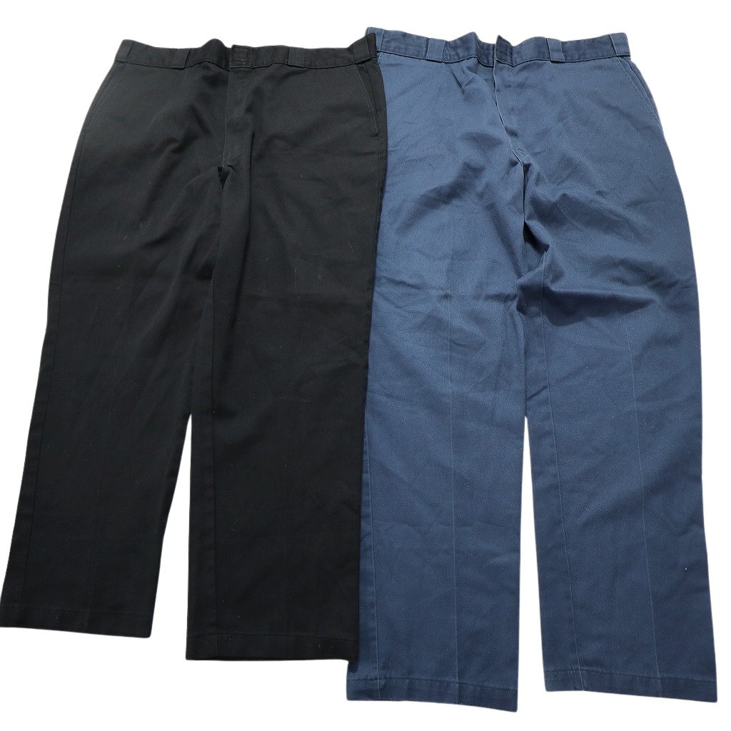 古着卸 まとめ売り ディッキーズ Dickies 874 ワーク パンツ 8枚セット (メンズ 40 ) ノープリーツ センタークリース NB9760 1円スタート_画像4