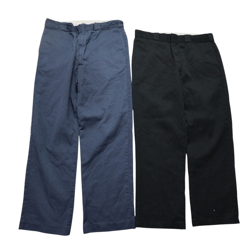古着卸 まとめ売り ディッキーズ Dickies 874 ワーク パンツ 8枚セット (メンズ 36 ) ノープリーツ センタークリース NB9788 1円スタート_画像4