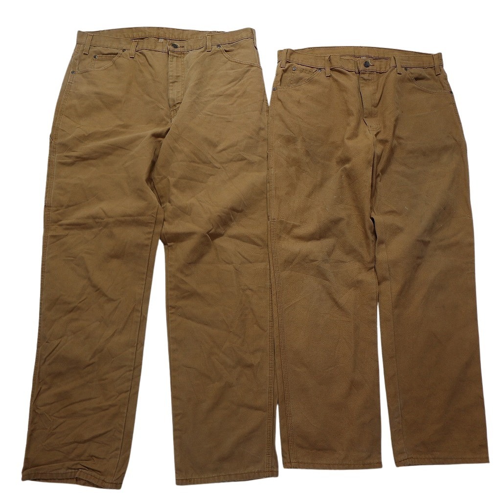 古着卸 まとめ売り ディッキーズ Dickies ダック ペインター パンツ 8枚セット (メンズ 38 ) ワークパンツ センタークリース 古着 NB9817_画像5
