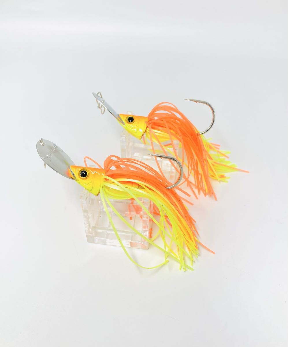 【極美品】ウォーターランド Water Land アーマードスイマー 13g 2点セット Armored Swimmer チャターベイト ルアー バトルスイマー_画像2