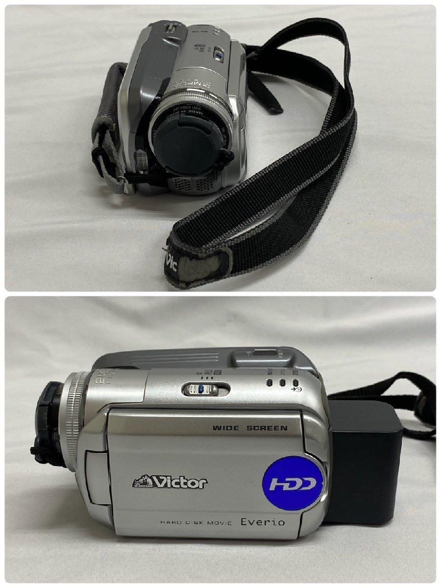 S7328 おまとめ Canon SONY Victor デジカメ?ビデオカメラ(USBケーブル リモコン アダプター付屬) young 雙眼鏡(10×50)等 動作未確認(rèn) 　
