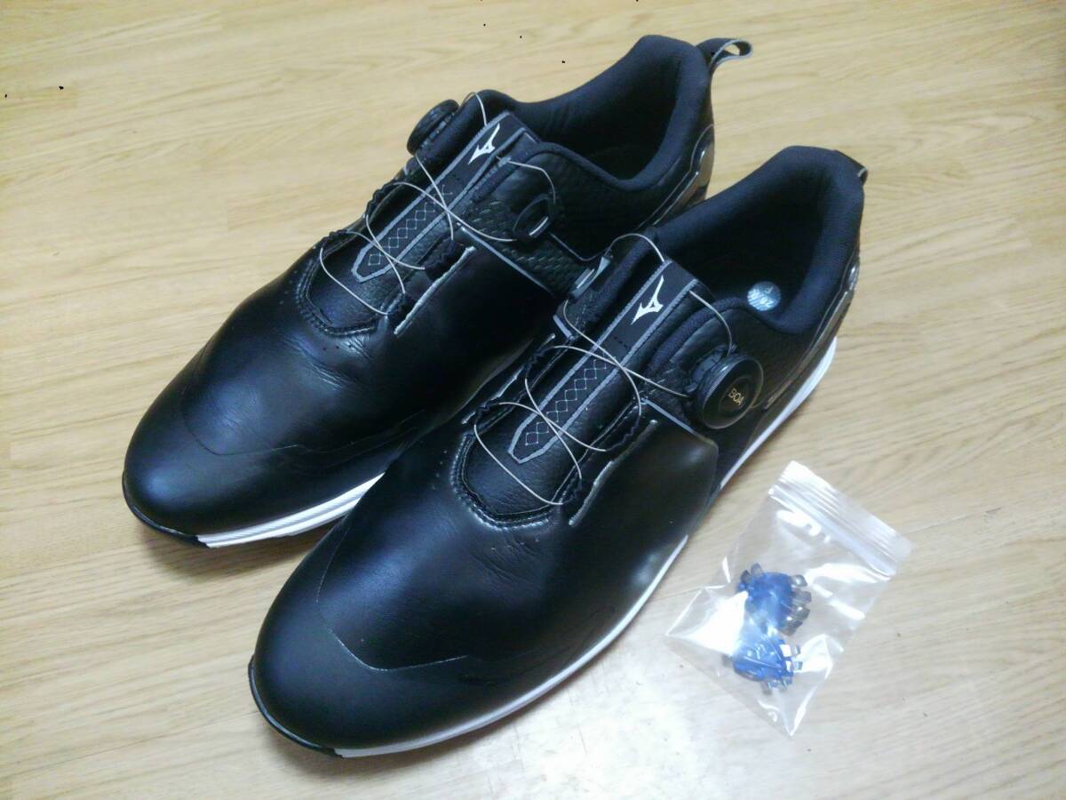 ★ 幅広タイプ ワイズ F ★ミズノ ゴルフシューズ 51GQ224009 BOA 28.0㎝ 04-8_画像1