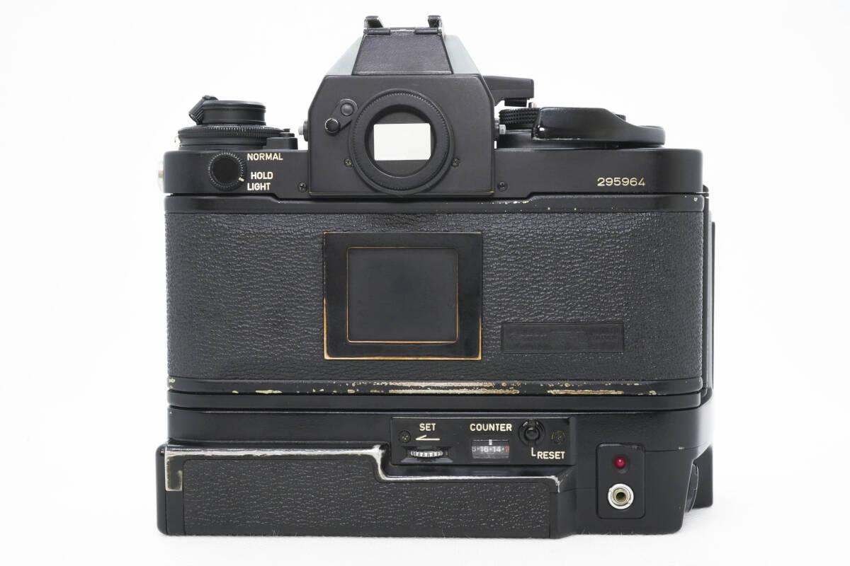 [完動(dòng)美品] Canon NEW F-1＋Canon AE Finder&Winder+Canon NEW FD 50mm f1.4　レンズセット キャノン MFレンズ 一眼レフカメラ