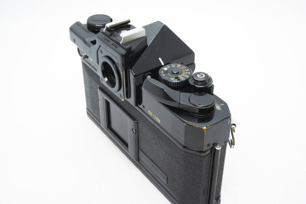 [美品+ストラップ付屬] 露出計動作OK！ Canon F-1 后期モデル＋Canon FD 50mm f1.4 S.S.C.　MFレンズ キャノン MFレンズ 一眼レフカメラ