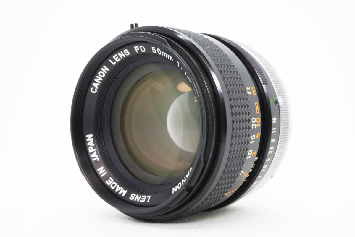 [美品+ストラップ付屬] 露出計動作OK！ Canon F-1 后期モデル＋Canon FD 50mm f1.4 S.S.C.　MFレンズ キャノン MFレンズ 一眼レフカメラ