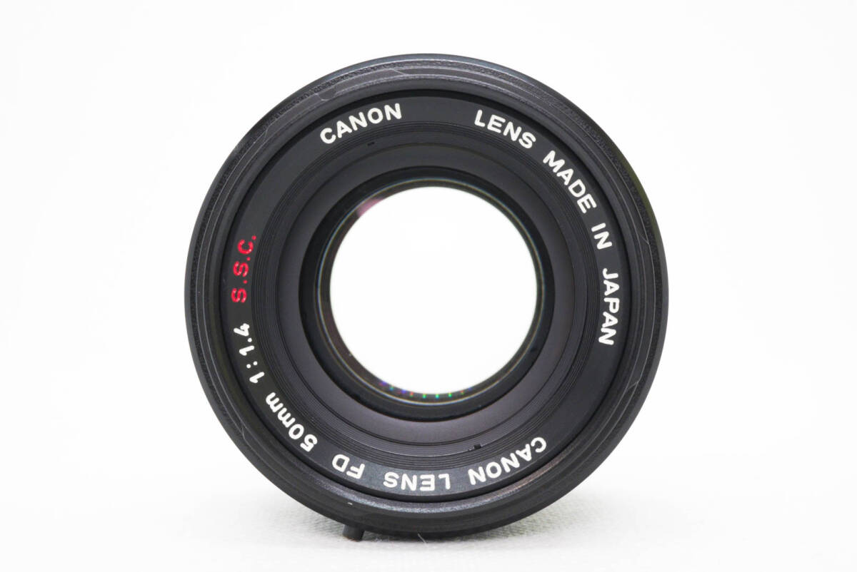 [美品+ストラップ付屬] 露出計動作OK！ Canon F-1 后期モデル＋Canon FD 50mm f1.4 S.S.C.　MFレンズ キャノン MFレンズ 一眼レフカメラ